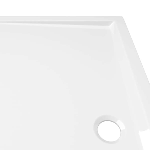 Duschkar rektangulärt ABS vit 70x120 cm