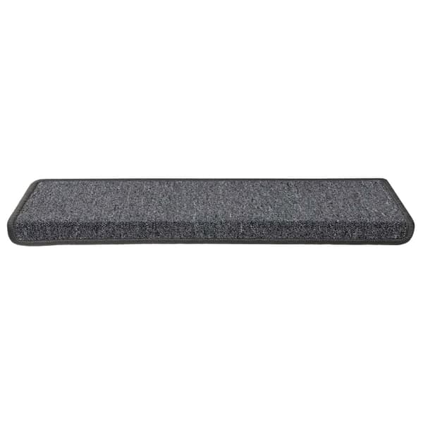 Trappmattor 30 st 65x21x4 cm mörkgrå rektangulär kant