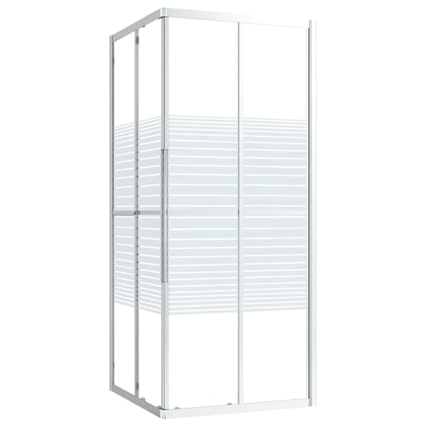 Duschvägg ESG 80x80x180 cm