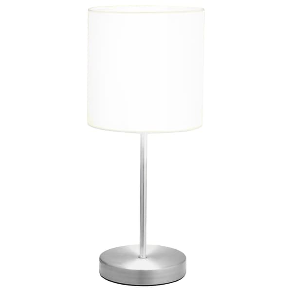 Bordslampor 2 st touch-knapp vit E14