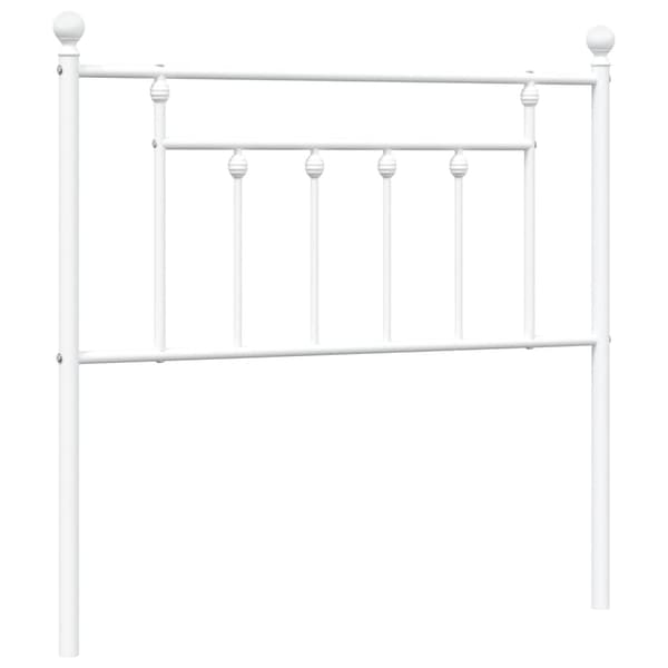 Ersättningsgavel metall vit 90 cm