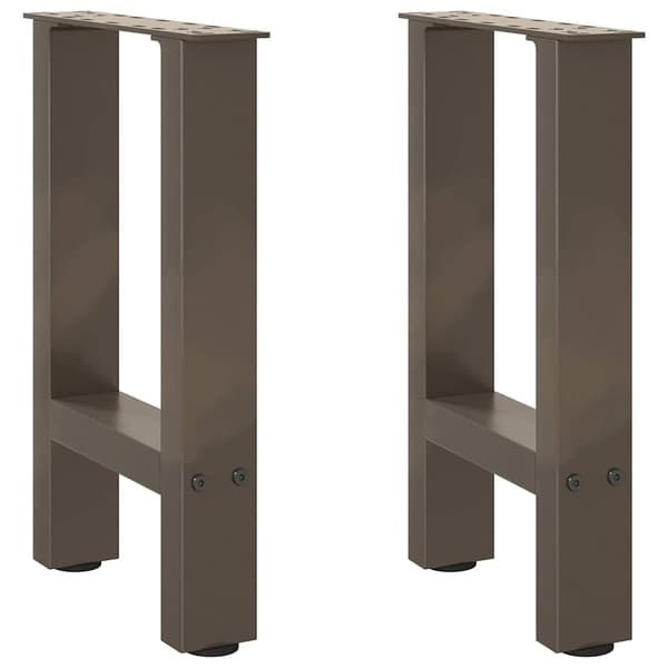 Soffbordsben naturstål 2 st 38x(42-43) cm stål