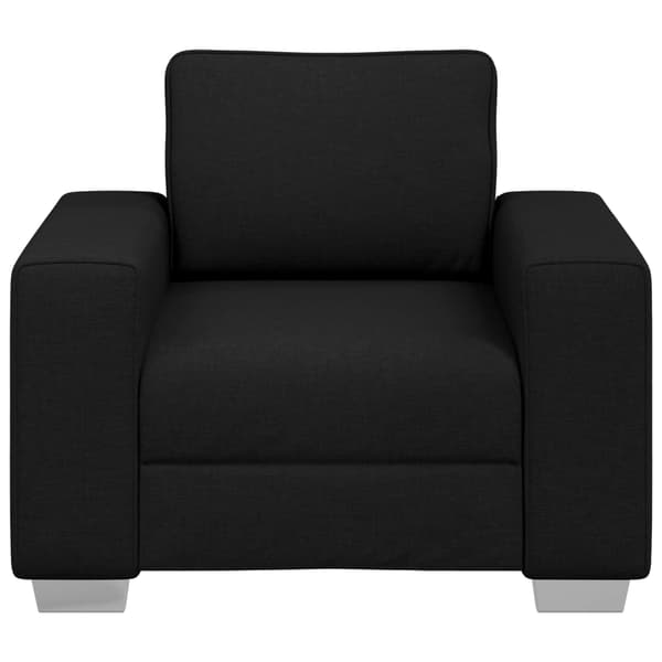 Soffstol Svart 100 cm tyg