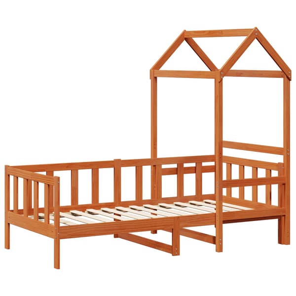 Dagbädd Set 2 pcs Vaxbrun Massiv furu