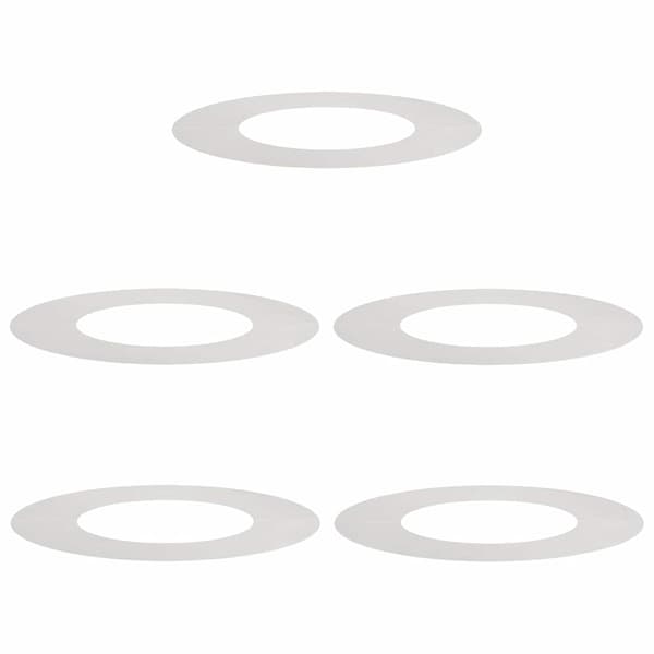 lämplig för Flat Trädringar 5 pcs Silver Ø40 / 70 cm