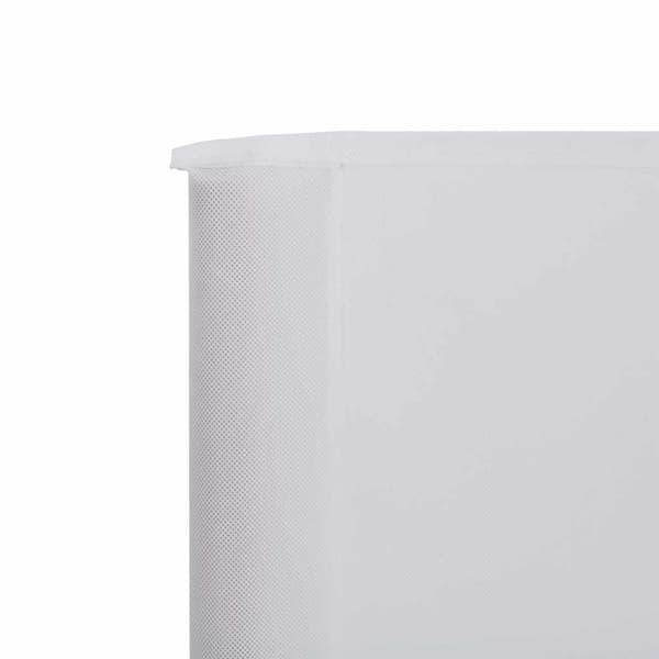 Vindskydd 5 paneler tyg 600x80 cm sandvit