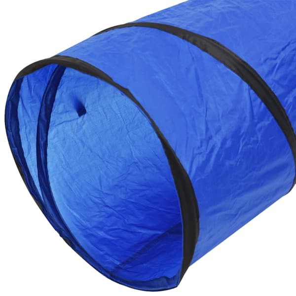 Hundtunnel blå Ø 40x200 cm polyester