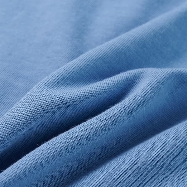 T-shirt för barn mellanblå 128