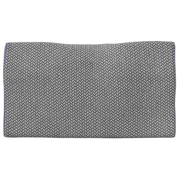 Kudde med kudde Grå 60 x 34 x 11 cm Polyester