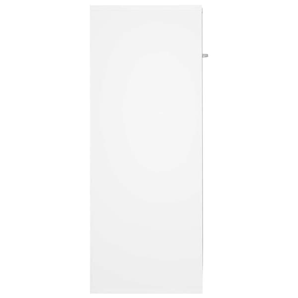 Skänk vit 60x30x75 cm konstruerat trä