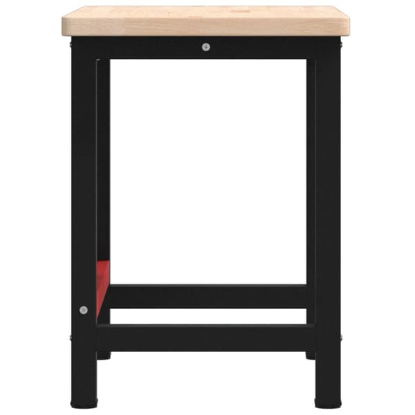 Arbetsbänk 100x60x83 cm massiv ek rektangulär