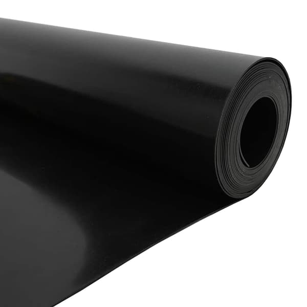 Rotspärr Svart 0,7 x 5 m polyeten
