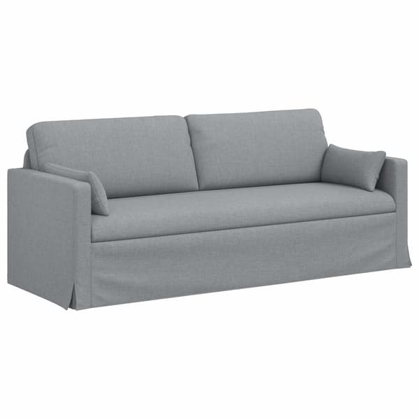 Soffa Ljusgrå 78 x 78 x 80 cm tyg