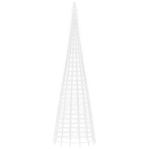 LED julgran 3000 LEDs kallvit 800 cm