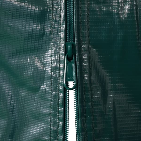 Garagetält PVC 1,6x2,4 m grön
