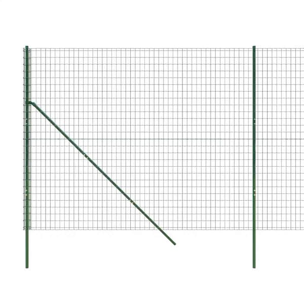 Stängsel grön 1,4x25 m galvaniserat stål