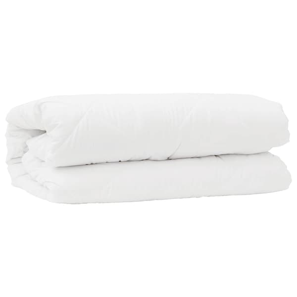 Täckeset med kudde 2 pcs Vit Mikrofiber