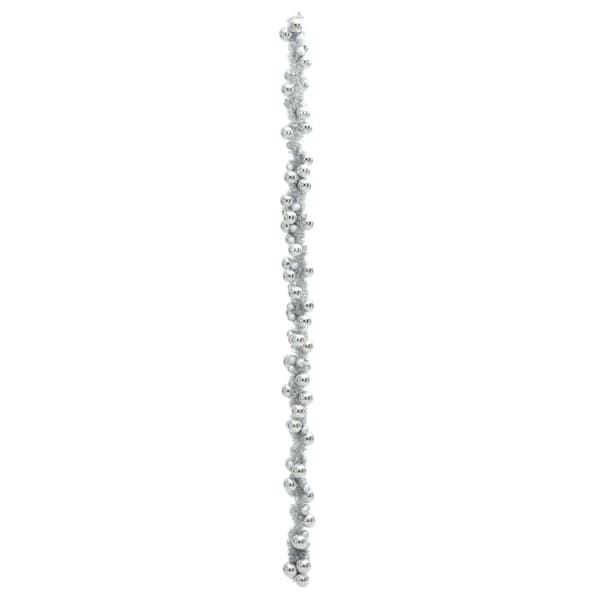 Julkulagirland Silver 186 cm Polystyren
