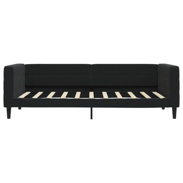 Dagbädd svart 90x190 cm sammet
