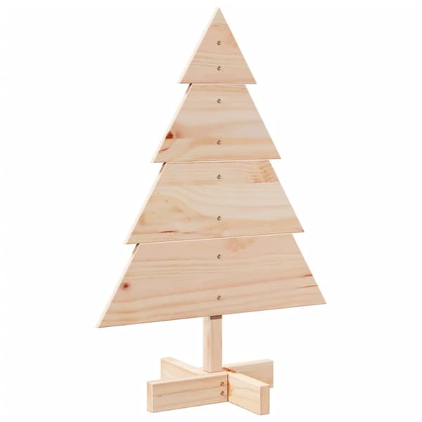 Julgran trä 70 cm massivt trä