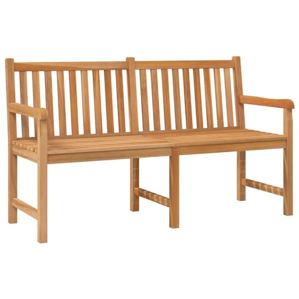 Trädgårdsbänk 150 cm massiv teak