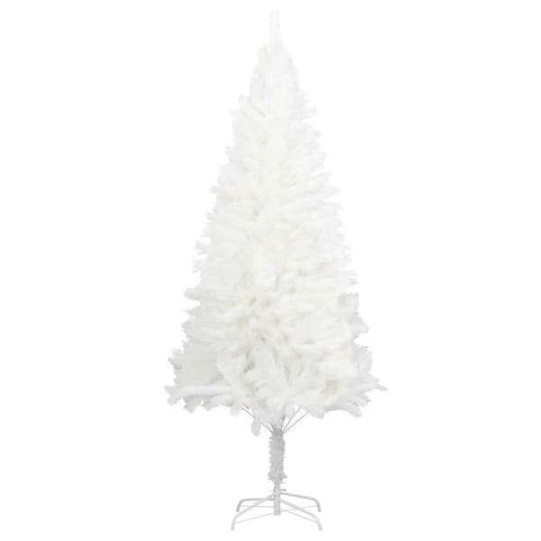 Plastgran verklighetstrogna barr vit 120 cm