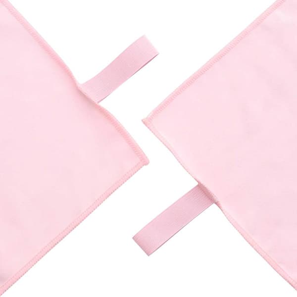 Sporthanddukar 2 pcs Rosa 50 x 30 cm Polyester och polyamid