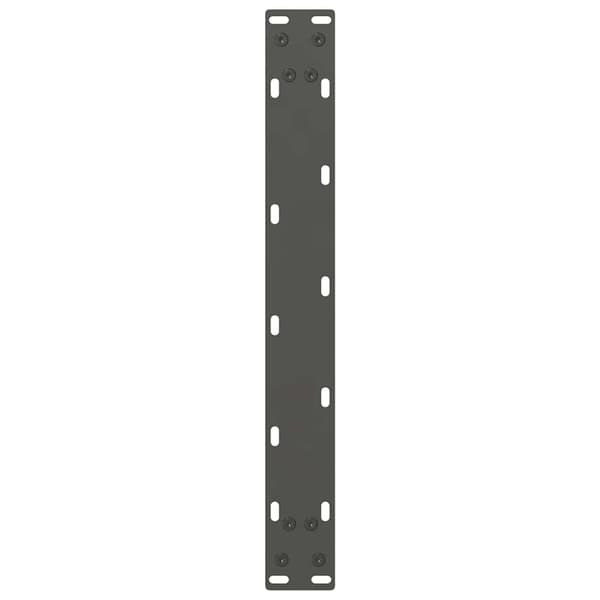 Soffbordsben antracit 2 st 50x(30-31) cm stål