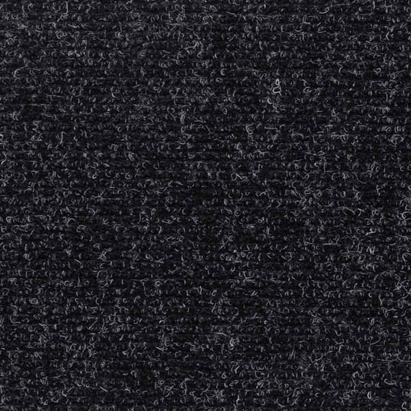 Trappmattor självhäftande 30 st 76x20 cm svarta rektangulära