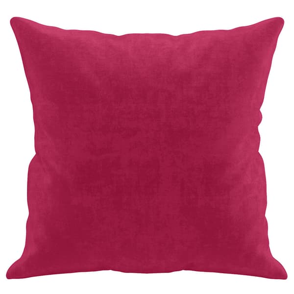 Prydnadskuddar 2 st vinröd 40x40 cm sammet