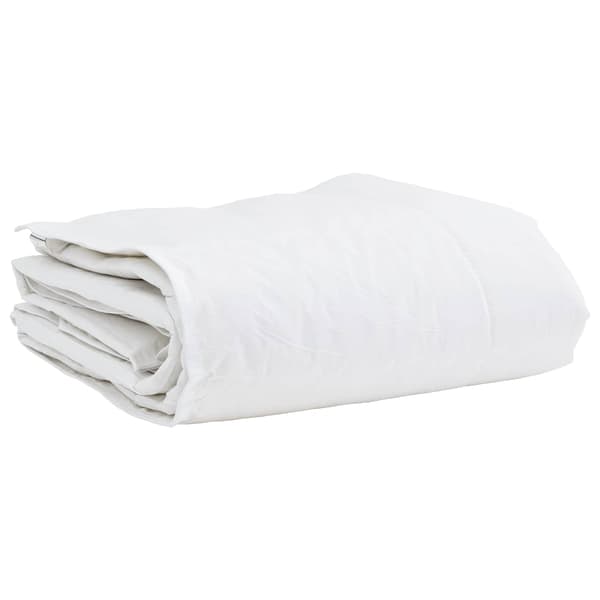 Vinter Täcke med kudde 2 pcs Vit Dunfjäder
