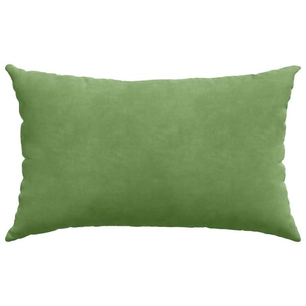 Sofakuddar 2 pcs Ljusgrön 50 x 30 cm Kordread tyg