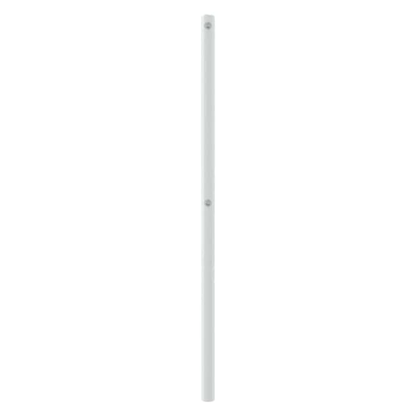 Ersättningsgavel metall vit 200 cm