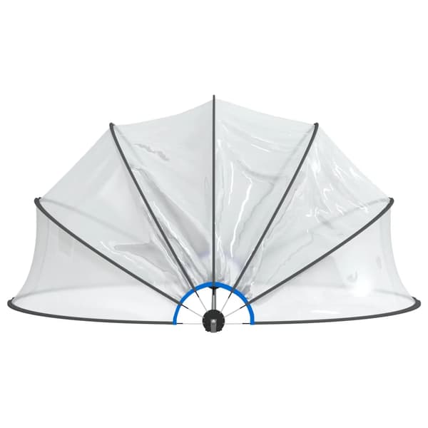 Pooltak runt 467x234 cm PVC