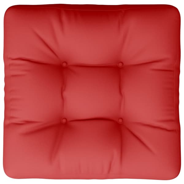 Palldyna röd 60x60x12 cm tyg
