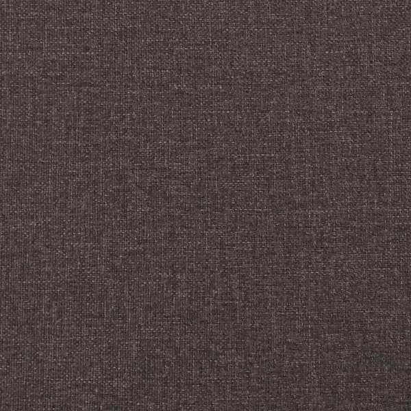 Headboard Cushion Dark Brown 90 cm Fabric
