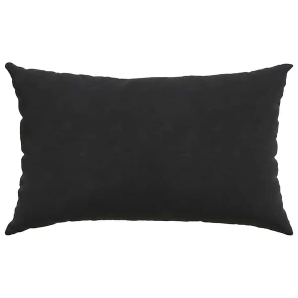 Sofakuddar 2 pcs Svart 50 x 30 cm Kordread tyg