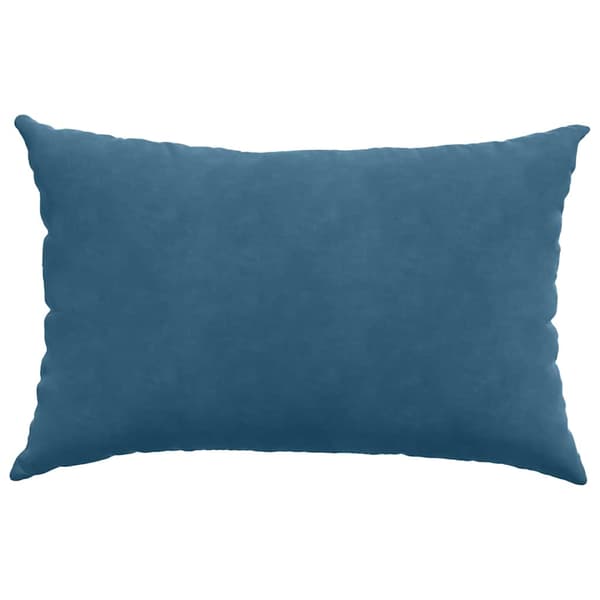 Sofakuddar 2 pcs Blå 60 x 40 cm Kordread tyg