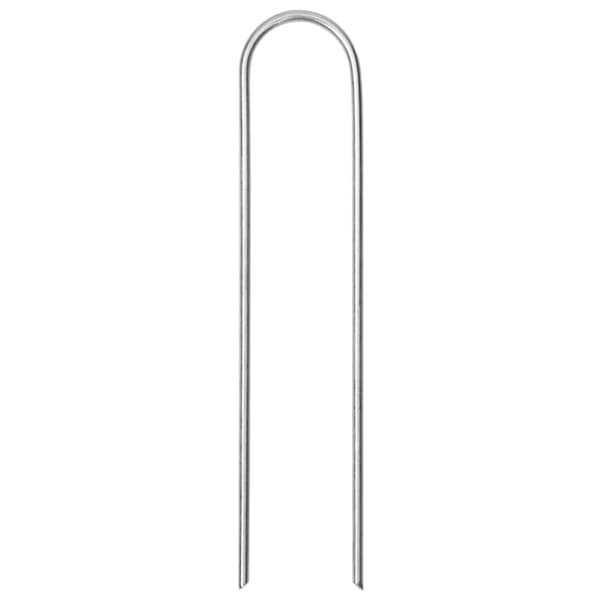 Markpinne U-format 25 st 15x3,5 cm galvaniserat stål