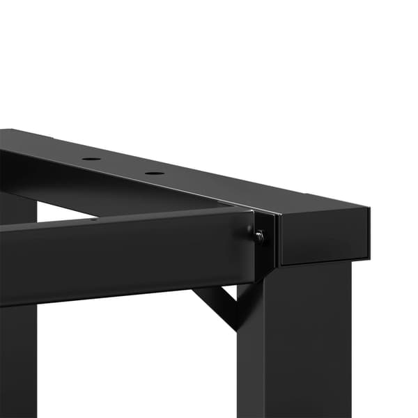 Bordsben för soffbord O-ram 90x30x43 cm stål