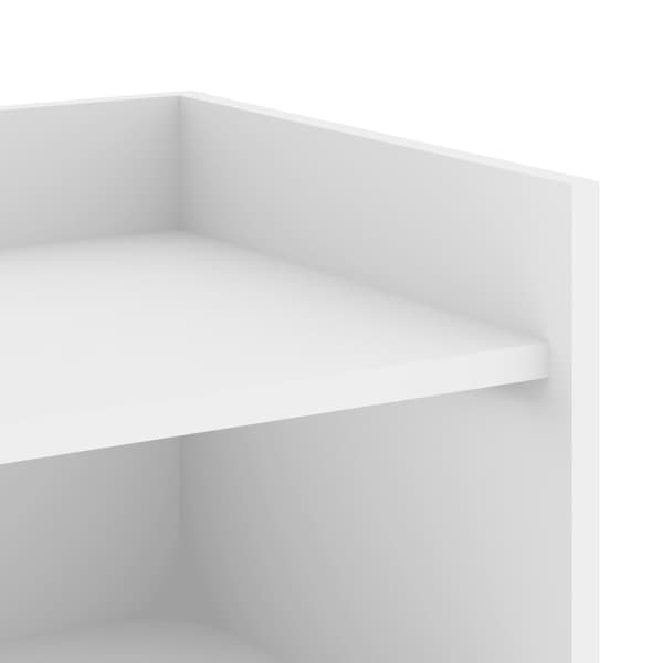 Skänk vit 73,5x35x75 cm konstruerat trä