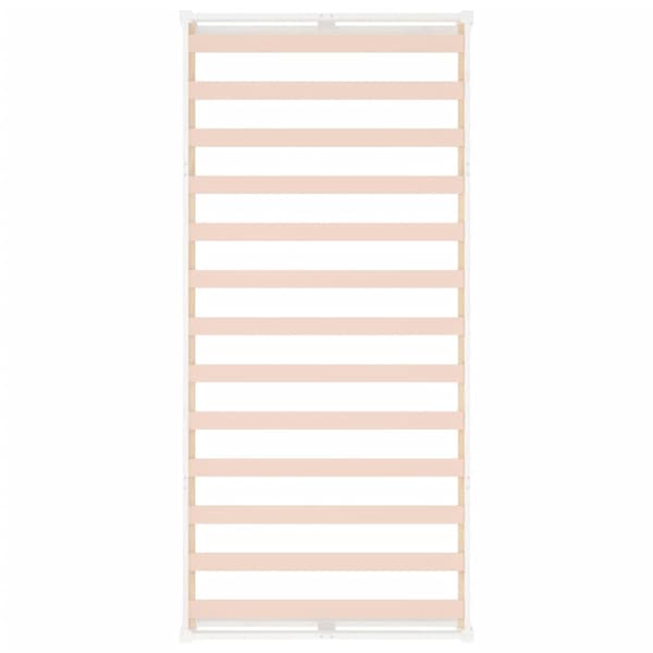 Sängram massivt trä 75x190 cm vit