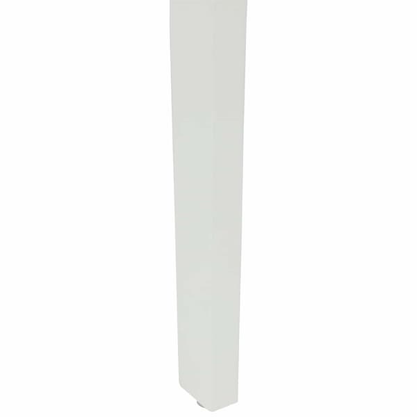 Matstol 2 pcs Vit Massiv Gummiträ