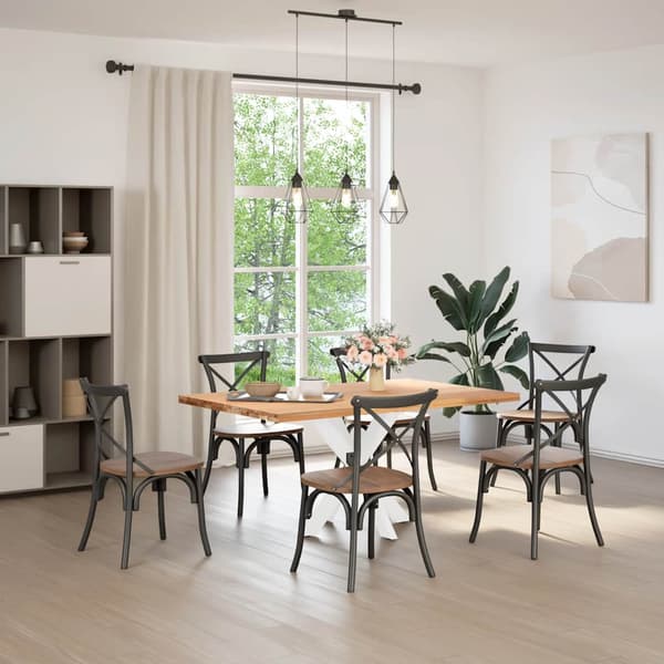 Matbordsben spindelformad vit 85x85x(72-73) cm stål
