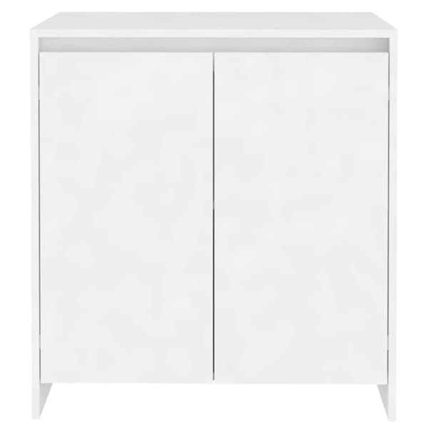 Skänk vit 70x41x75 cm konstruerat trä