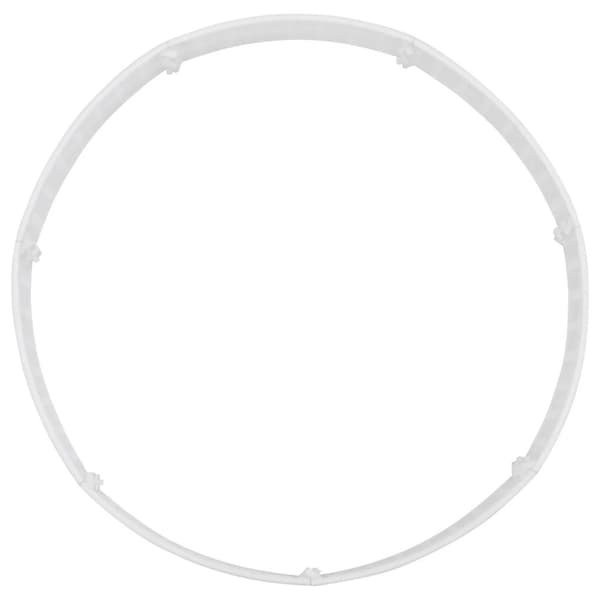Julgranskrage vit Ø56x23 cm plast