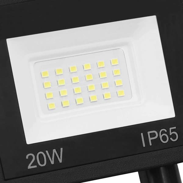 Strålkastare med sensor 20 W LED varmvit