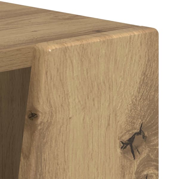 Sidobrett 33 x 32 x 100,5 cm Konstruerat trä Artisan Ek