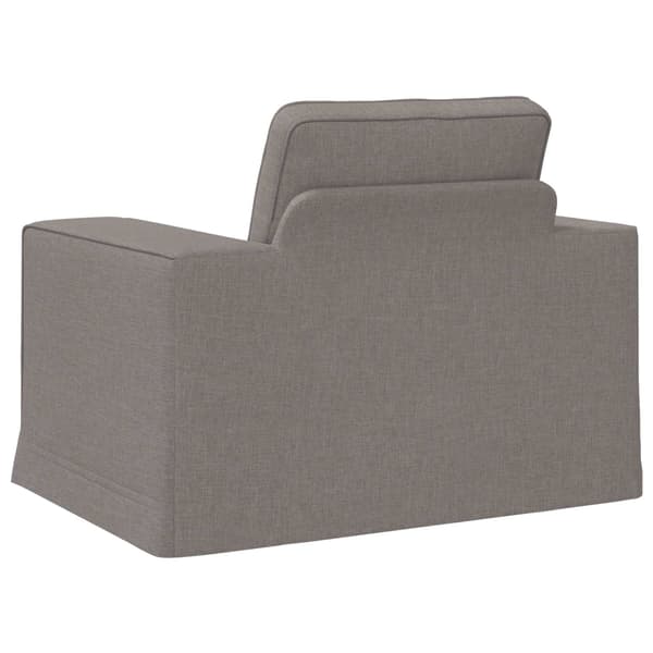 Soffa Taupe 103 x 80 x 82 cm tyg