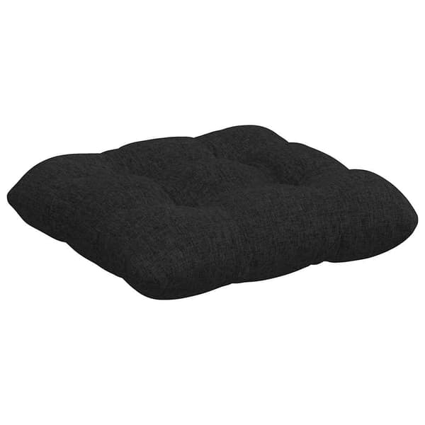 Sittkuddar 4 pcs Tyg Svart 40 x 40 x 12 cm